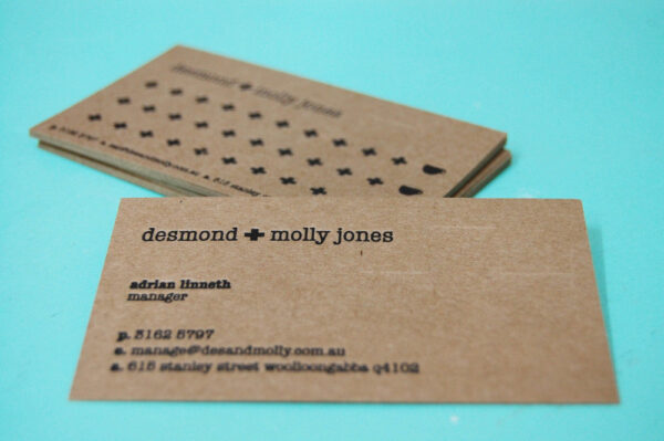 Desmond & molly jones {letterpress}