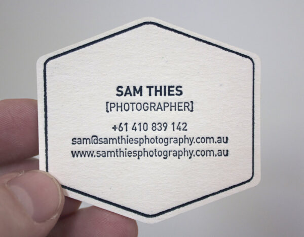 Sam T Photography {Letterpress & Die-cut}